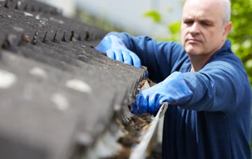 cleaning and inspecting Capel Garmon roofs